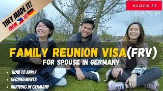 FAMILY REUNION VISA FOR SPOUSE IN GERMANY | VLOG#37 | FILIPINOS IN GERMANY