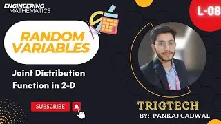 Joint Distribution Function for CRV |  Advanced Engineering Mathematics Trigtech by Pankaj Gadwal