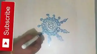 Vishnu Chakra Free Rangoli Design Create Easy With Dots