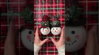 Dollar Tree Snowman Gnomeman DIY