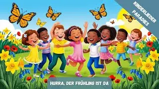 Hurra, der Frühling ist da! 🌼 | fröhliches Frühlingslied für Kinder | Kinderlieder Paradies