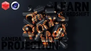 Create This Animation - Camera Projection Teqniques in Redshift - Cinema 4D Tutorial