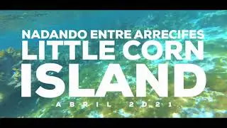 NADANDO ENTRE ARRECIFES || LITTLE CORN ISLAND