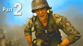 Call of Duty WW2 Walkthrough Gameplay Part #2 - Campaign Mission 3 + 4 (COD 2017)