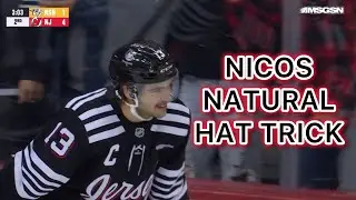 Nico Hischier Scores A Natural Hat Trick At Home 11/25/24 #NJDevils