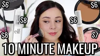 MY 10 MINUTE MAKEUP ROUTINE USING DRUGSTORE MAKEUP! SUMMER 2019