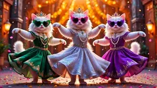 बिल्ली का डांस | Cat videos | funny kittens dance 😻💃| Videos for cats billi dance | #dancingcat #cat