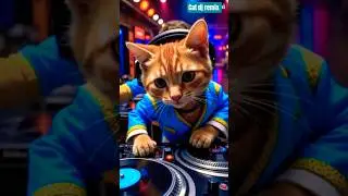 cat dj remix cat video 😻 funny dance #dance #cat #djcat #dj #djtimes