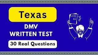 Texas DMV Written Test 2026 | DMV Written Test 2026 Texas
