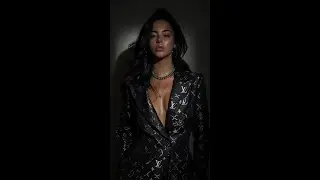 Midnight Alloy: Aria Vale #noirportrait #luxurymuse #cinematicfashion #metallicstyle #monolithseries
