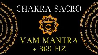 Mantra VAM y Frecuencia 369 Hz - Chakra Sacro: Limpieza Energ&eacute;tica y Eliminaci&oacute;n de Bloqueos