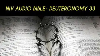 DEUTERONOMY&nbsp;33 NIV AUDIO BIBLE (with text)