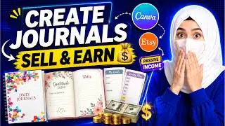 How to create Daily journals in Canva.Easy Tutorial