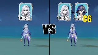 TRY Layla With C0 Skirk - Skirk With and Without Layla // Genshin impact
