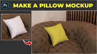 How to Make a Pillow Mockup - Photoshop Tutorial