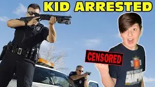 Kid Flips Off Police And Gets Arrested! - Mom Cries! [Original]