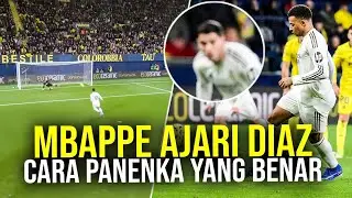MOMEN KYLIAN MBAPPE AJARAI BRAHIM DIAZ CARA CETAK PANENKA YANG BAIK DAN BENAR!!