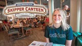 It's Alexa's FIRST Time Dining At Skipper Canteen In The Magic Kingdom!