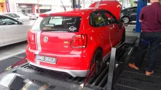 Polo 1.2 TSI DSG StraightPipe Non-Resonated Dyno 2