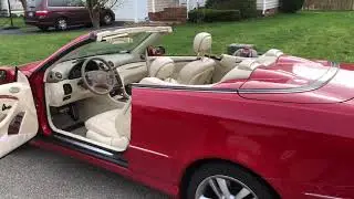 2008 Mercedes CLK Convertible for Sale