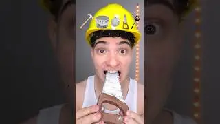 Extreme Giant Silver Chocolate ASMR!?🤤