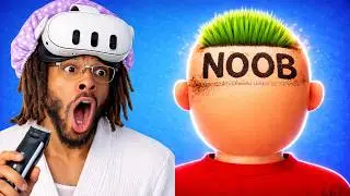 I Gave Him The WORST Haircut In VR...😳😬