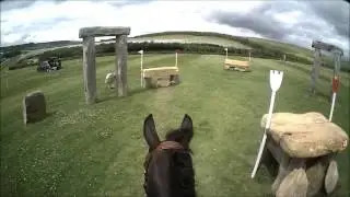Cambox ISIS - Janou Bleekman and Granntevka Prince Barbury Open Novice 2014