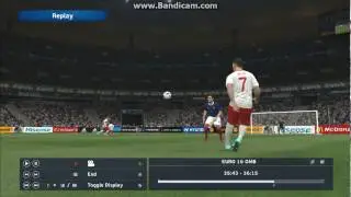 Robert Lewandowski amazing goal in PES 2016 !