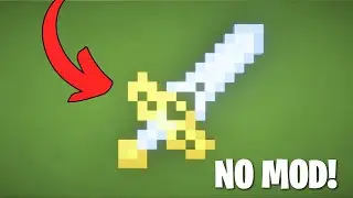 This Minecraft Texture Pack Changes Swords! (No Mods)