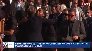 WATCH LIVE: Remembering 9/11 with reading of names of victims with Mass. ties, moment of silence.