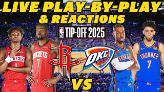 Houston Rockets vs Oklahoma City Thunder | Live Play-By-Play & Reactions