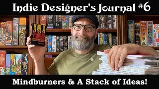 Indie Designer's Journal #6 Mindburners & A Stack of Ideas!