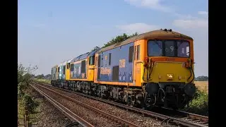GBRF Class 69 & 73 Convoy (0Z69 Eastleigh-Tonbridge) @ Barnham - 6/9/21