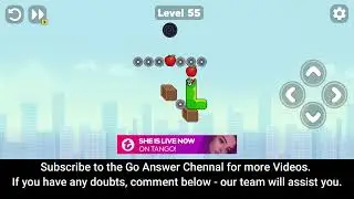 Snake Puzzle: Slither to Eat Level 55 Walkthrough 🐍🍎 | Goanswer