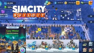 Simcity BuiltIt | Cozy Winter 2025 | Hacked Gameplay 