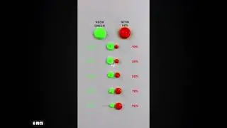 Neon edition color mix ￼Satisfying mixing￼