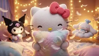 Hello Kitty's Secret Sleepover! 🛌💤 Pillow Fight Chaos!