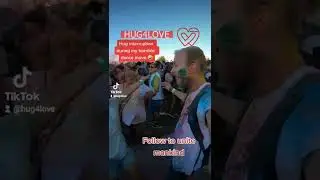 Hug interruption while my crazy dance 😂 HUG4LOVE