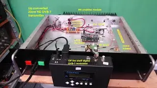 How to build your own 23cm band  digital amateur TV transmitter using off the shelf parts.