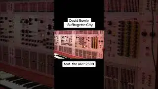 bowie and the ARP 2500