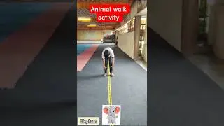 Animal walk activity #  animal walk fun # classroom Activity