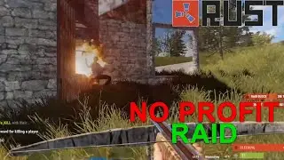 Four Raid No Profit SOLO| RUST Highlight #Rust #Hindi #GEonWAR