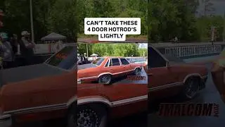 4 door Fairmont used that 350+ shot of nitrous and got busy
