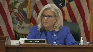 Rep. Cheney delivers opening statement