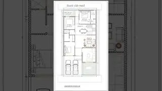 35x65 House Plan || 8 Marla House Plan || 2 Bed Room House Plan