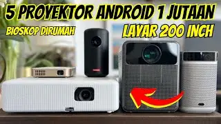 5 Rekomendasi PROYEKTOR ANDROID Mini Murah TERBAIK 2025!