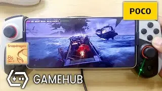 UNCHARTED 4 - GAMEHUB V5 POCO F6 BUG AND FREEZE