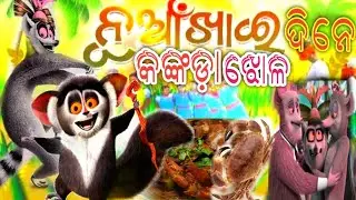 Nuakhai Dine Kankada Jhol | Sambalpuri cartoon2022 | Sambalpuri Funny Video | DDK COMEDY