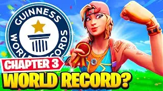 I set the *WORLD RECORD* Highest Kill Win of Chapter 3 Already!? 🤯🎯