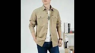Vintage Double Pocket Cargo Shirts &ndash; Adventure Meets Timeless Style!